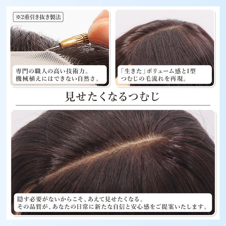 TefuRe（テフリ） 【送料無料】医療用ウィッグ カット前 人毛 MIX