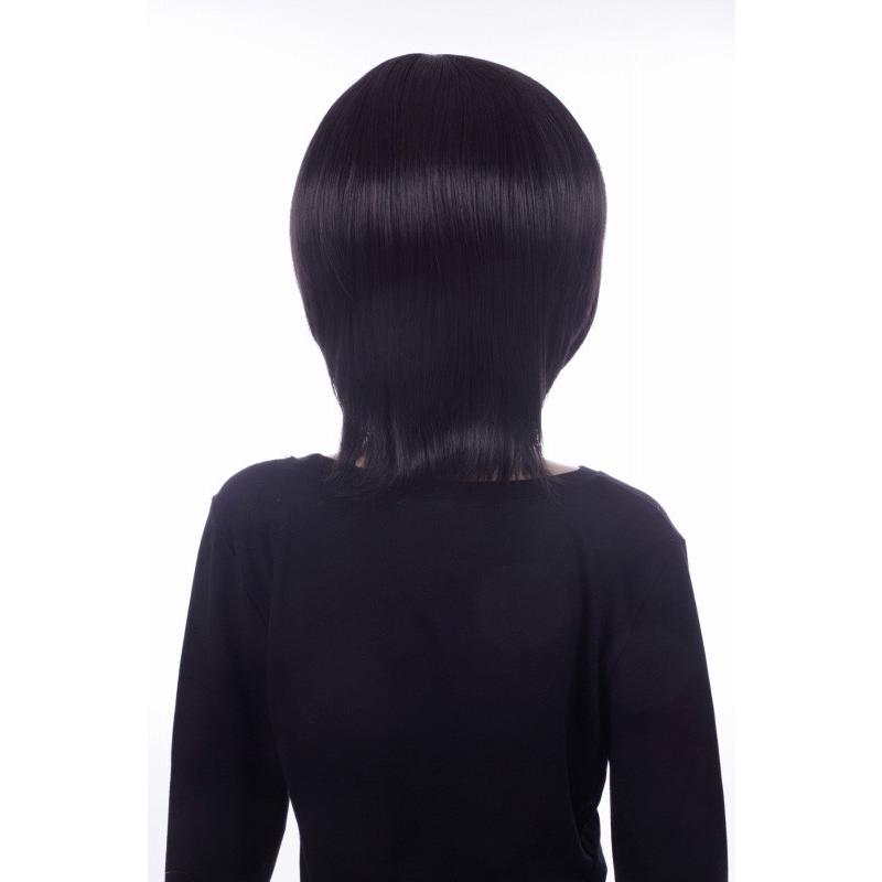 ウィッグネットプレゼント ウィッグ ショート フルウィッグ ボブ ウイッグ かつら 2 男装 ナチュラルブラック コスプレ 最も優遇の