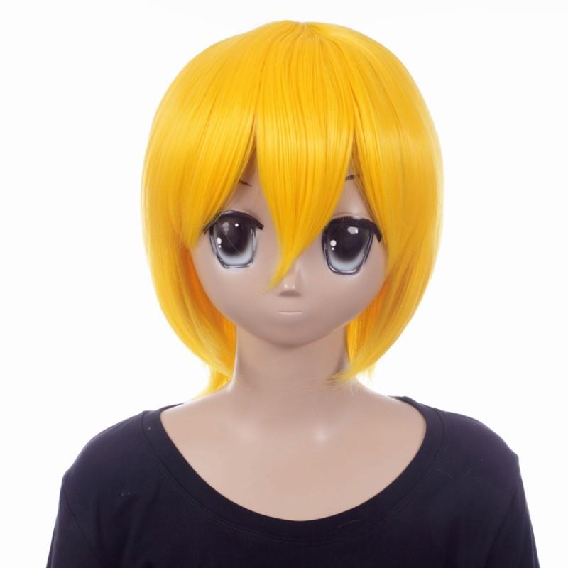 黄ベル　ウィッグ ウィッグ 『コスプレショートウィッグ ゴールドブロンド