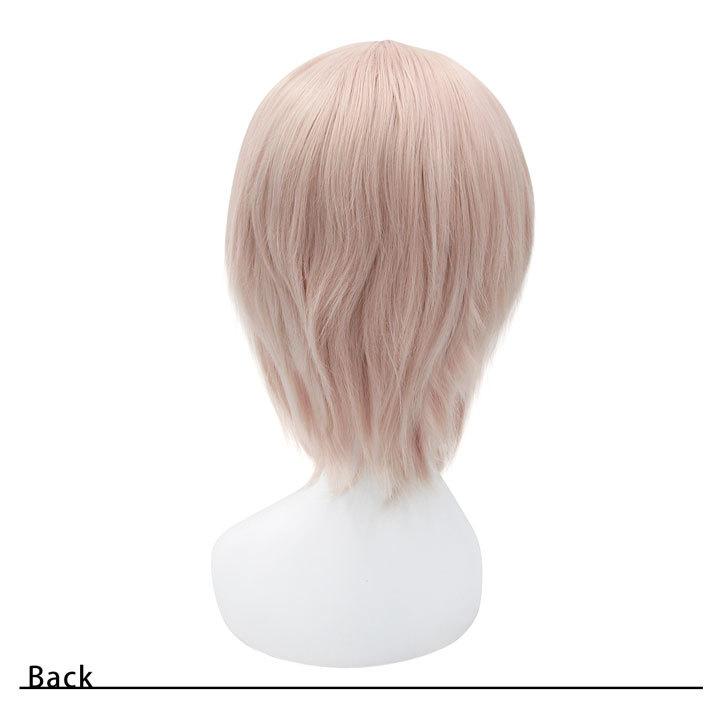 ウィッグネットプレゼント ウィッグ ショート フルウィッグ ボブ 最大45 Offクーポン ウイッグ パールベージュ 男装 コスプレ T1310 かつらウルフ