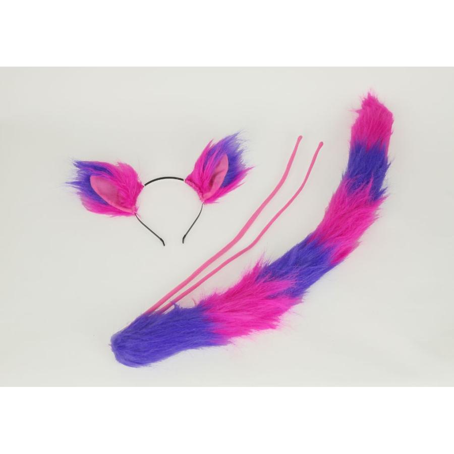 チェシャ猫 猫 猫耳 アリス 仮装 レディース : ファッションウィッグ