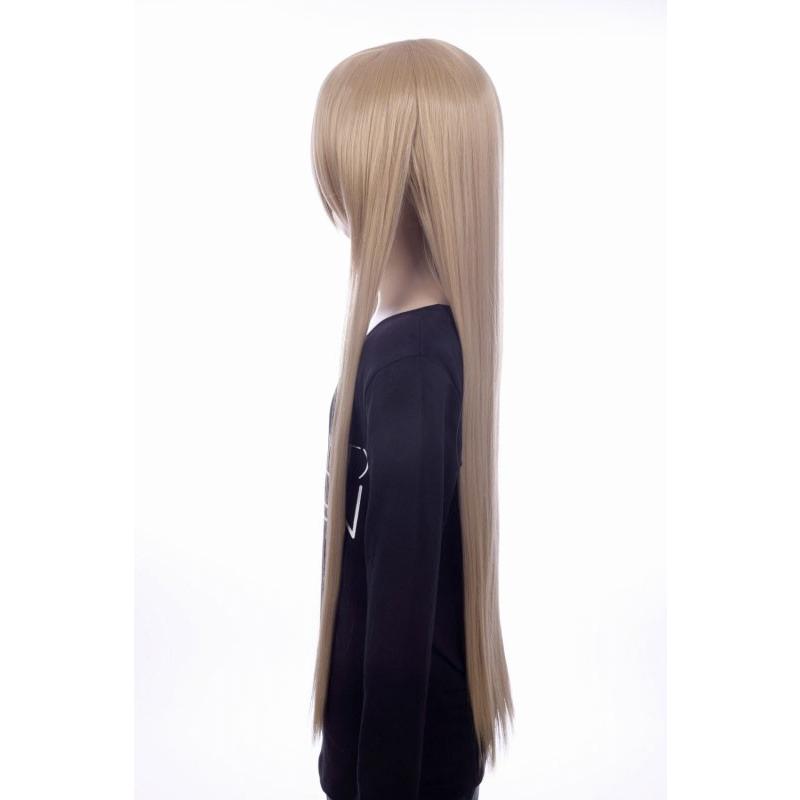 品質満点 ウィッグネットプレゼント ウィッグ ロング フルウィッグ セミロング ウイッグ コスプレ 女装 男装 かつら イエローブロンド 25 Materialworldblog Com