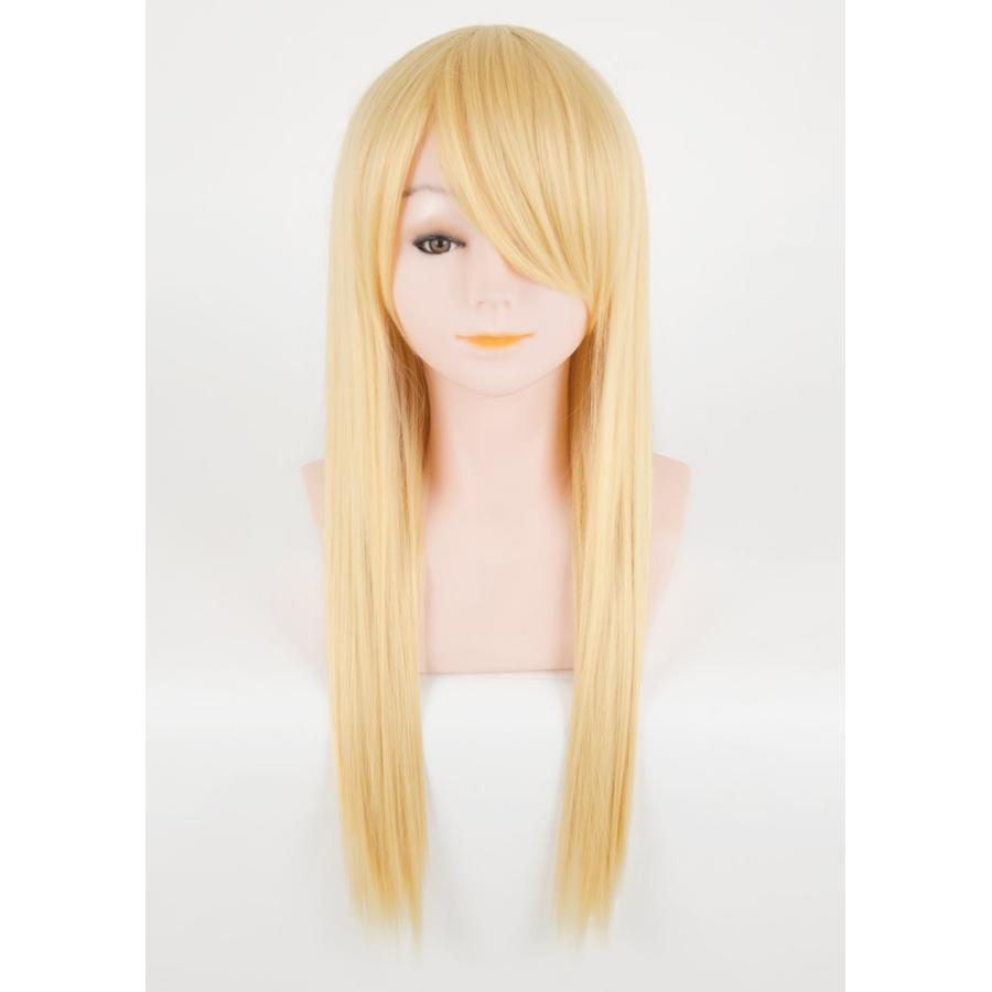 福袋セール ウィッグネットプレゼント ウィッグ ロング フルウィッグ ミディアム コスプレ 女装 男装 かつら ライトロング コーンイエロー 87 Materialworldblog Com