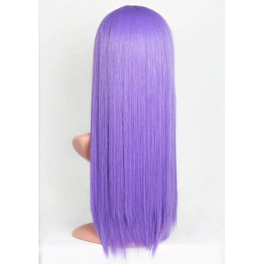 大衆演劇かつら（ロング、ポニーテール）紫メッシュ、金メッシュ 大衆演劇かつら（金髪散切り、紫メッシュ） - メルカリ