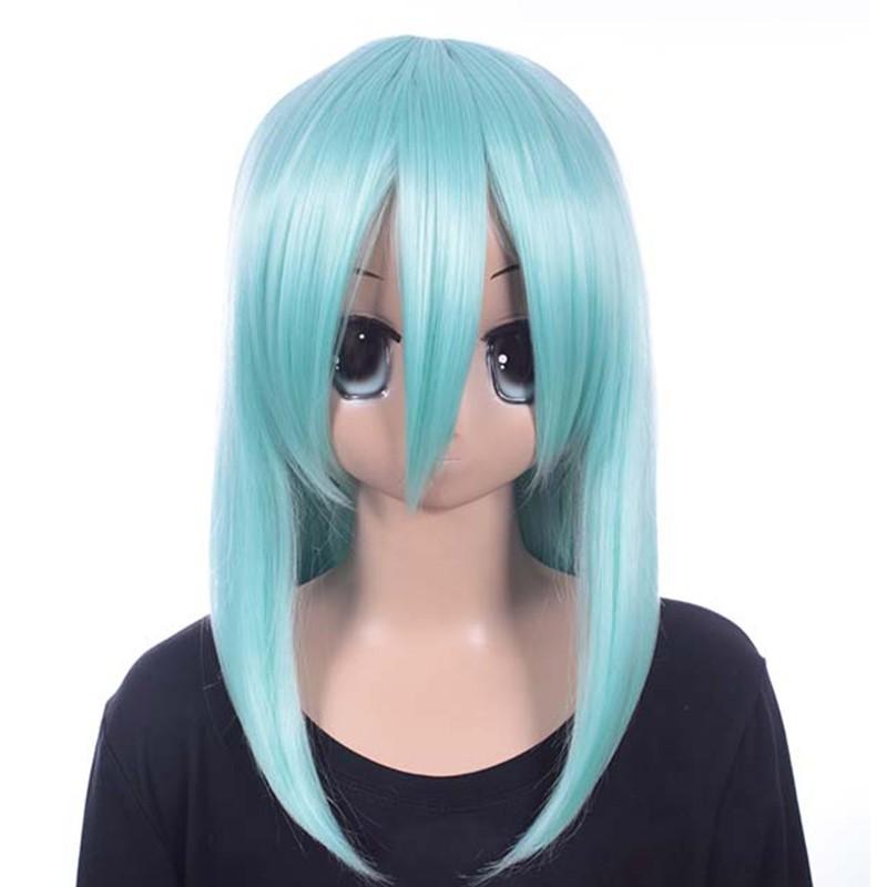 ハロウィン ウィッグ ロング フルウィッグ セミロング ウイッグ コスプレ 女装 男装 かつら 耐熱 富士達 ミディアム スモーキーミント T5412 Md40 T5412 ウィッグ コスプレ 仮装の富士達 通販 Yahoo ショッピング