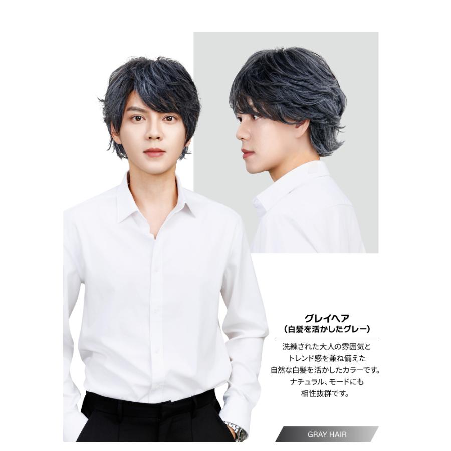 TefuRe（テフリ） バレない メンズウィッグ ウィッグ 男性用 メンズ 