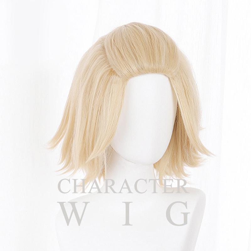 佐野万次郎 コスプレ ウィッグ ショート 金髪 マイキー ボブ ストレート ゴールド かつら 男装 耐熱 佐野万次郎風 キャラクターウィッグ Q 521a ファッションウィッグ エクステ Tefure 通販 Yahoo ショッピング
