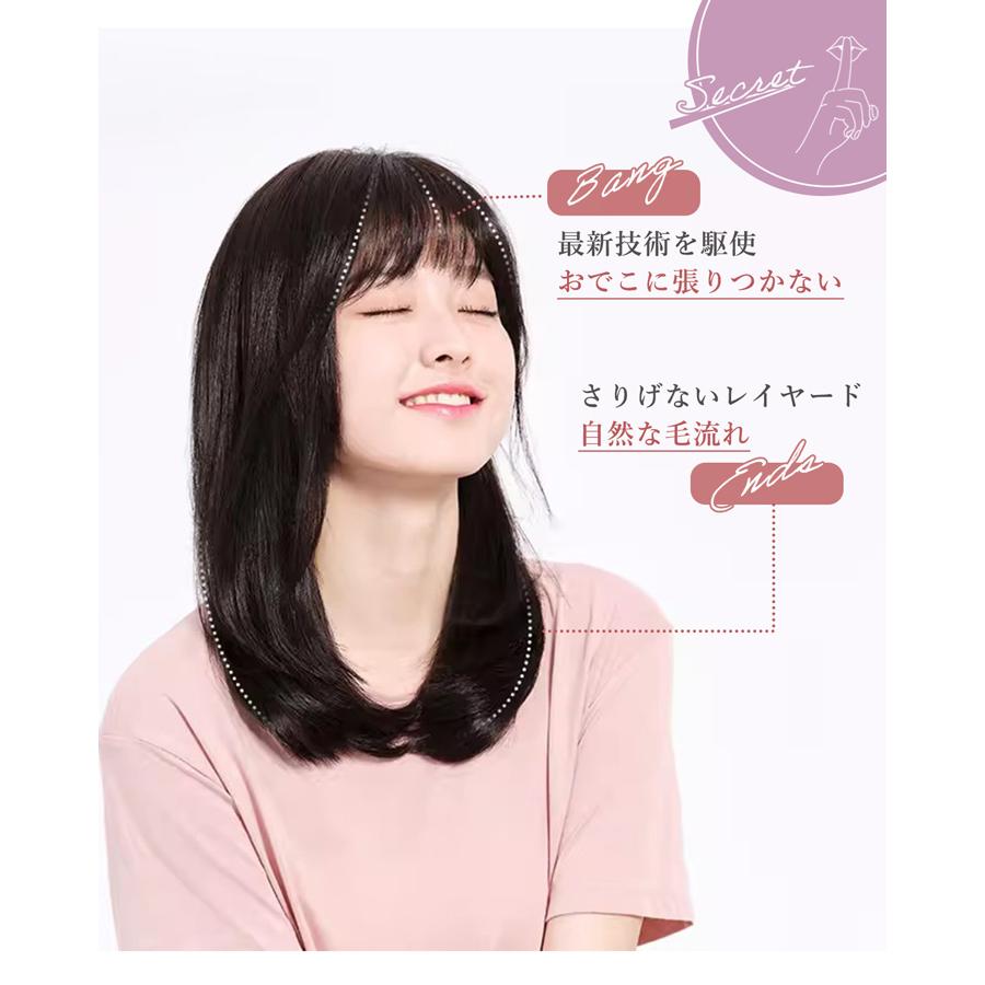 【廃番セール 返品交換不可】ウィッグ ロング ミディアム セミロング 黒 ブラウン 女性用 かつら レディース レディースウィッグ フルウィッグ | 富士達 | 07