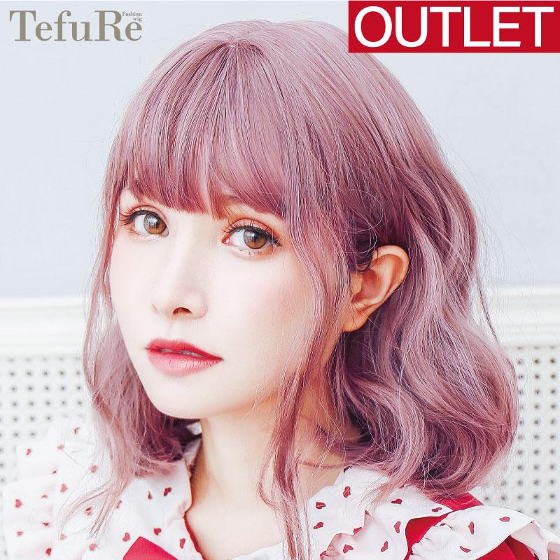 ウィッグ ボブ ショート ウェーブ レディース ウイッグ フルウィッグ 女性 かつら 自然 髪 アッシュ ピンク 耐熱 フェアリーボブ アウトレット T 145 Out ウィッグ コスプレ 仮装の富士達 通販 Yahoo ショッピング