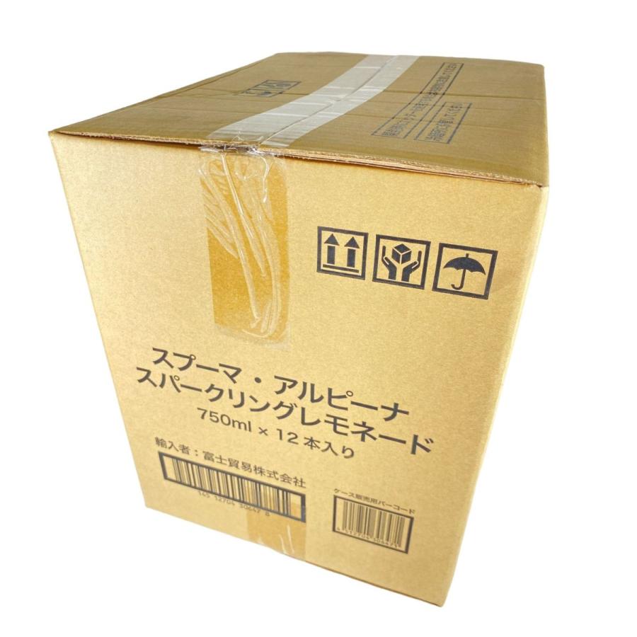 スプーマ・アルピーナ スパークリングレモネード 750ml まとめ買いでお得 12本セット イタリア産｜fujitrading｜04