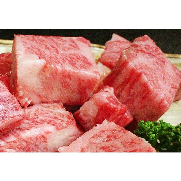 最高級 黒毛和牛 サイコロステーキ 100g 5個以上で送料無料(同一配送先に限る)  肉汁たっぷり ステーキ 肉 焼肉 霜降り 牛肉 国産｜fujiwara11298｜08
