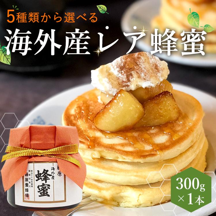 海外産 レア蜂蜜 300g 5種類から選べる 藤原養蜂場 : 藤原養蜂場