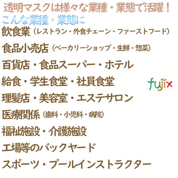 ウィンカム ヘッドセットマスク 1pc　ホワイト　W-HSM-1W(1個入)×56箱／ケース 透明マスク　在庫あり_2