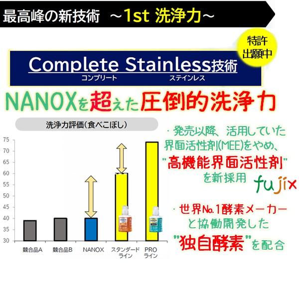 NANOX　ONE（ナノックス　ワン）スタンダード　10kg／ケース　トップナノックス　【大人気洗剤】詰め替え　トップ ライオンハイジーン　スーパーナノックス｜fujix-sizai｜03