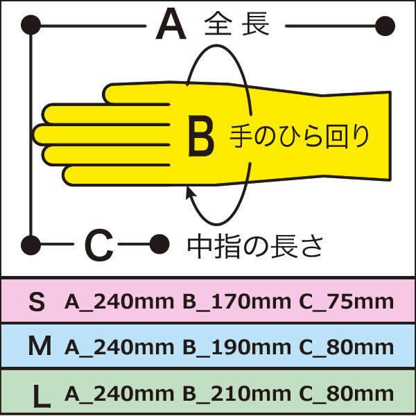 フジ　ラテックスグローブ　粉なし　Lサイズ　2000枚（100枚×20箱）／ケース　ブルー