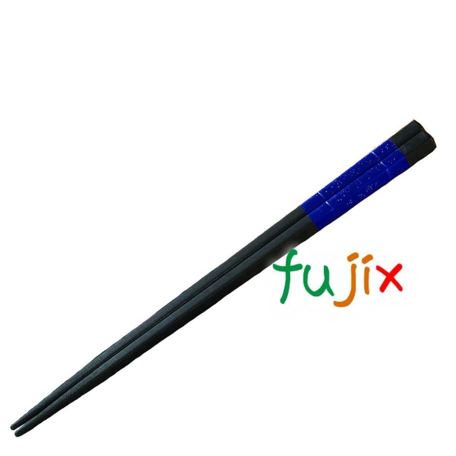 キッチン、台所用品 耐熱強化箸　青 100膳 M11-384 22.5cm