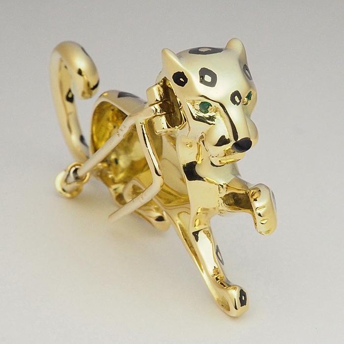 vintage Cartier Cドゥカルティエブローチ 750YG 富士屋◇ 値下げ品◇カルティエ Cartier パンテール ドゥ カルティエ