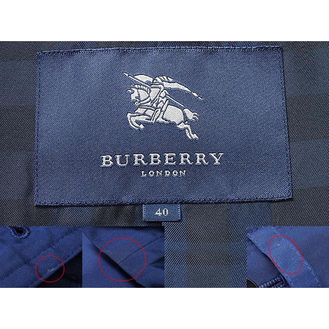 BURBERRY（バーバリー） 富士屋 ◇ コート ネイビー サイズ40 : 富士屋