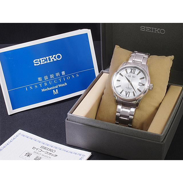 富士屋 ◆ セイコー SEIKO プレサージュ SARX001 6R15-02F0 デイト メンズ 自動巻 腕時計｜fujiya78｜05