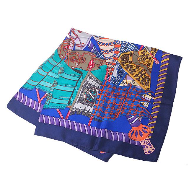 富士屋 ◇エルメス HERMES カレ90 Etendards et Bonnieres 旗 フラッグ  