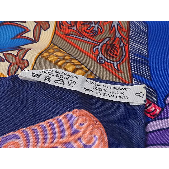 富士屋 ◇エルメス HERMES カレ90 Etendards et Bonnieres 旗 フラッグ  