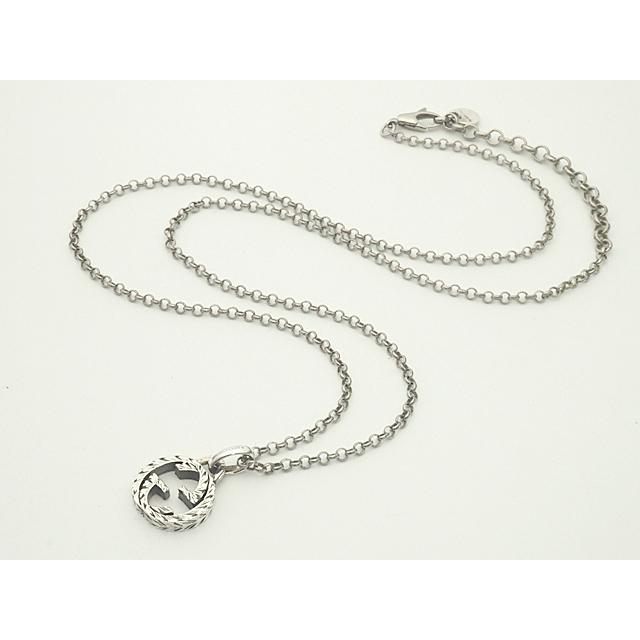 富士屋 ◇グッチ GUCCI インターロッキングG アラベスク シルバー925