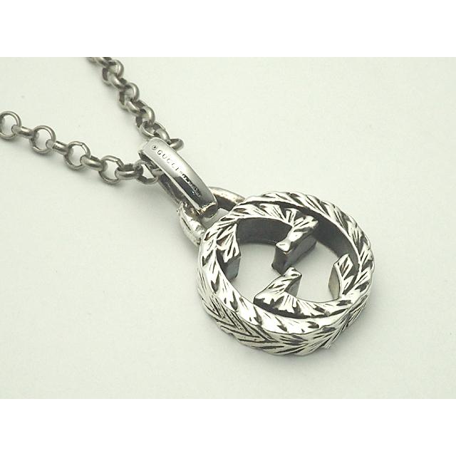 富士屋 ◇グッチ GUCCI インターロッキングG アラベスク シルバー925