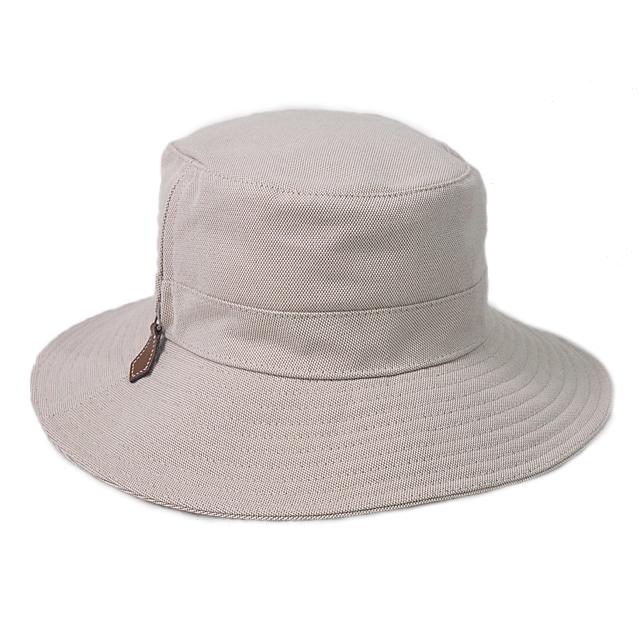 富士屋◇エルメス HERMES バケットハット ジップポケット アイボリー