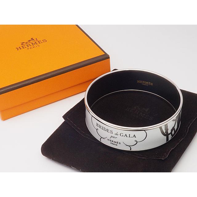 富士屋◇エルメス HERMES ソルド バングル L H112793FP1965BRIDES DE 