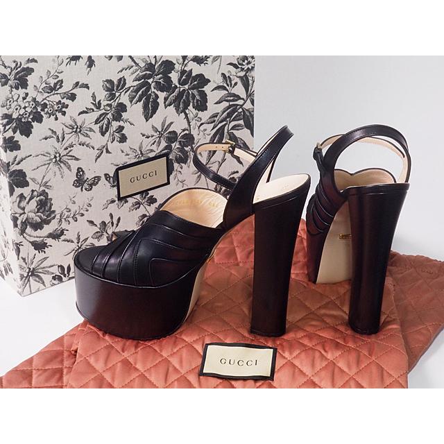 富士屋◇グッチ GUCCI オートクチュール コレクション ハイヒール  