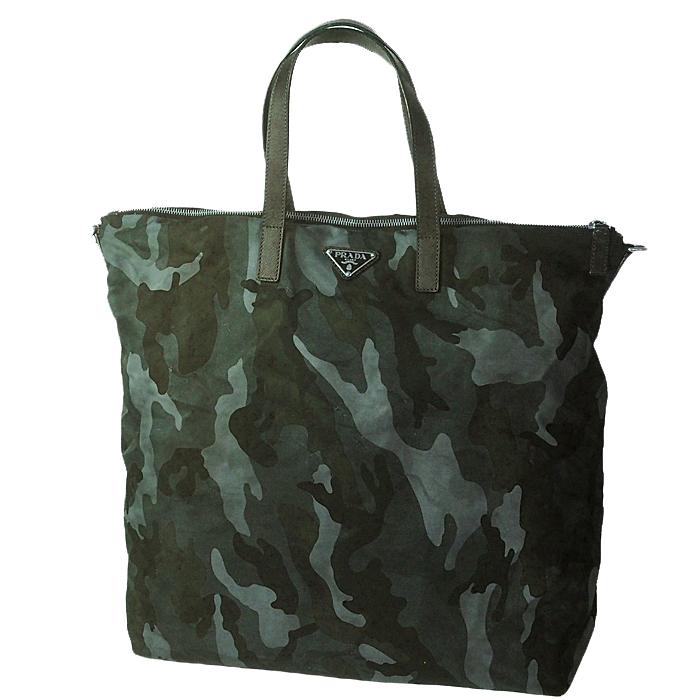 PRADA 富士屋◇プラダ B2600A カモフラージュ 2WAYトートバッグ 