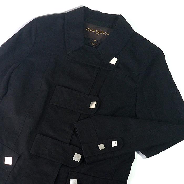 富士屋◇ ルイヴィトン LOUIS VUITTON レディース ジャケット ブラック