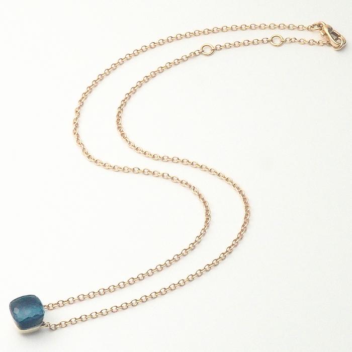 富士屋◇ ポメラート Pomellato ヌード プチ ロンドンブルートパーズ