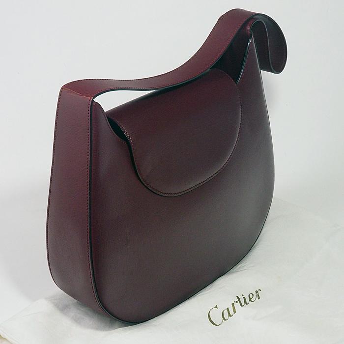 富士屋◇ カルティエ Cartier マスト ドゥ ターンロックショルダー 