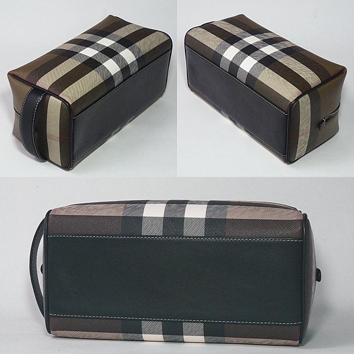 富士屋◇ バーバリー BURBERRY ジャイアントチェック Eキャンバス