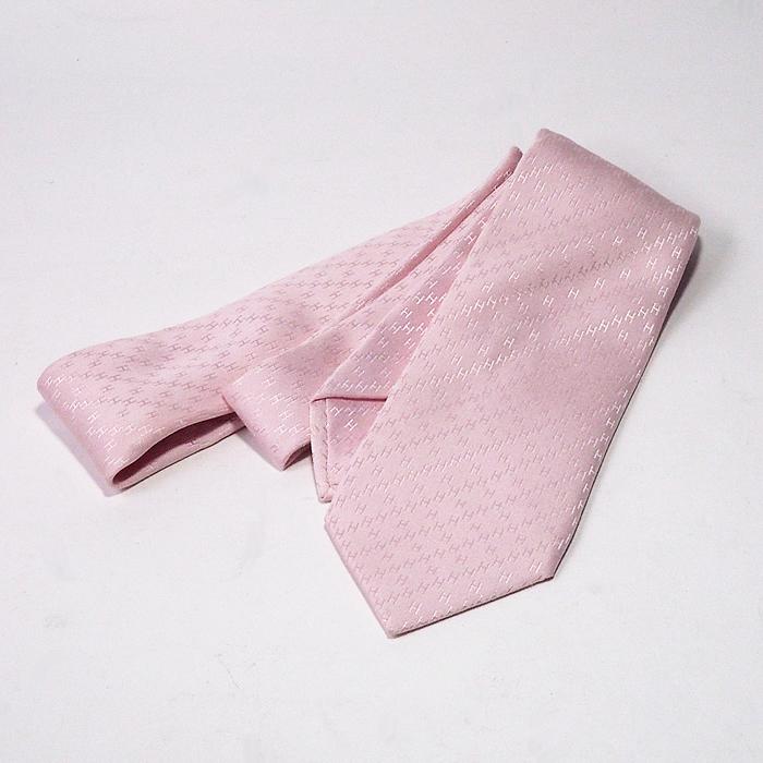 エルメス ネクタイ H柄 ピンク シルク 廃盤級 人気 富士屋◇ エルメス HERMES シルク ネクタイ ピンク H柄 : 富士屋
