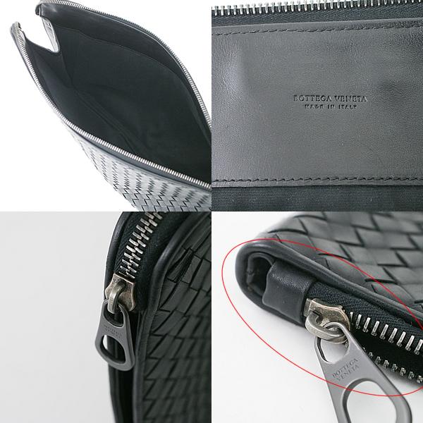 富士屋◇ ボッテガヴェネタ BOTTEGA VENETA イントレチャート クラッチ