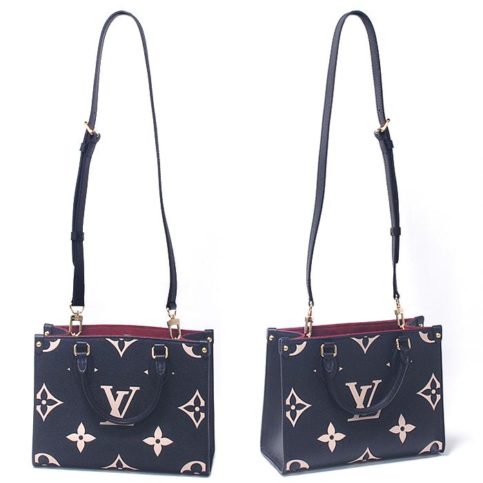 富士屋◇ ルイヴィトン LOUIS VUITTON オンザゴーPM バイカラー