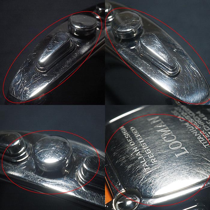 富士屋◇ ロックマン LOCMAN チタニオ 484 社外バンド メンズ クオーツ