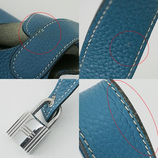 富士屋◇ エルメス HERMES ピコタンロック MM ニューブルージーン