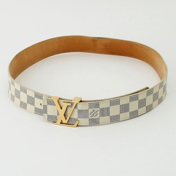 ⭐️良品⭐️ルイヴィトン ベルト ダミエ アズール サンシュール M9609U 富士屋◇ ルイヴィトン LOUIS VUITTON ダミエ アズール サンチュール