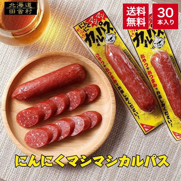 にんにくマシマシカルパス 30本セット 【送料無料】 ドライソ−セージ