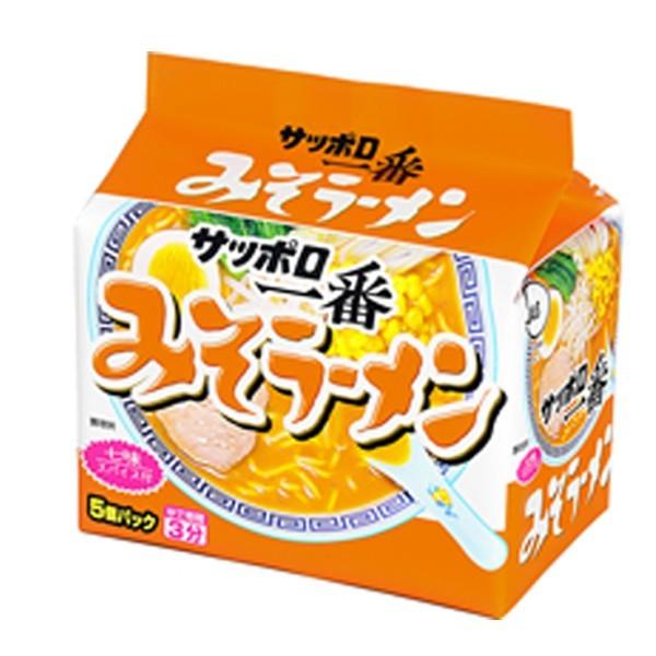 サッポロ一番 サッポロ一番 みそラーメン 5食×6個×1ケース(計30食