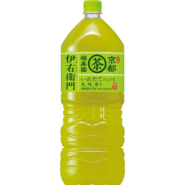 サントリー 緑茶 伊右衛門 2L×6本入り (1ケース)(KT)｜fujiyaku