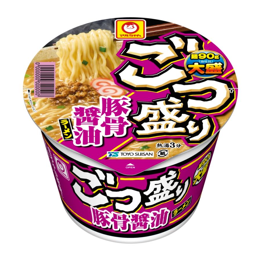 ごつ盛り マルちゃん ごつ盛り 豚骨醤油ラーメン 122g×12個(1ケース