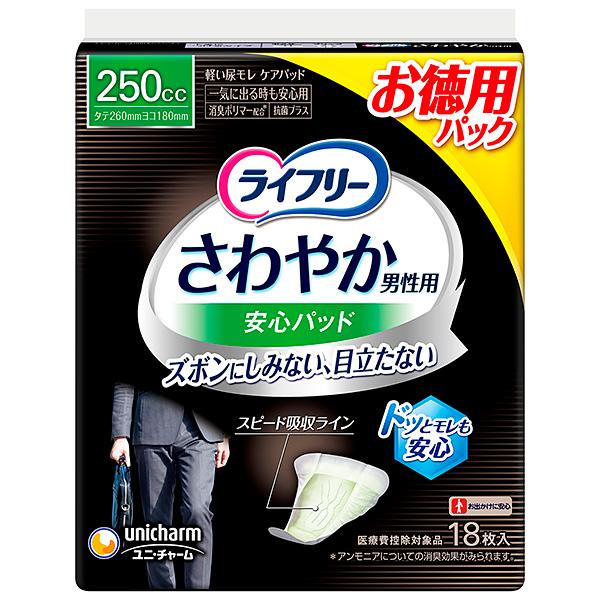 ライフリー さわやかパッド ライフリーさわやかパッド男性用一気に出る