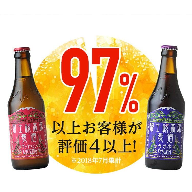 クラフトビール ギフト 飲み比べ お中元 ビールセット 「富士桜高原麦酒選べる12本セット」 瓶 内祝い 贈り物｜fujizakurabeer｜02