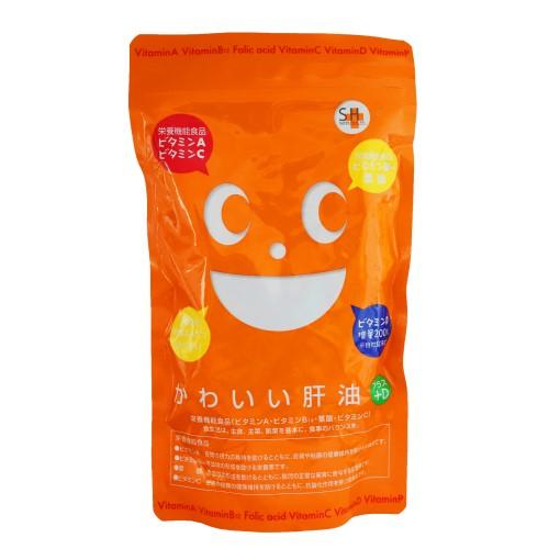 かわいい肝油プラスD 250g（1粒 1.1ｇ×約240粒） かんゆ 肝油ドロップ ビタミンA ビタミンD 葉酸 子供 大人 こども おとな 爆買 |  | 01