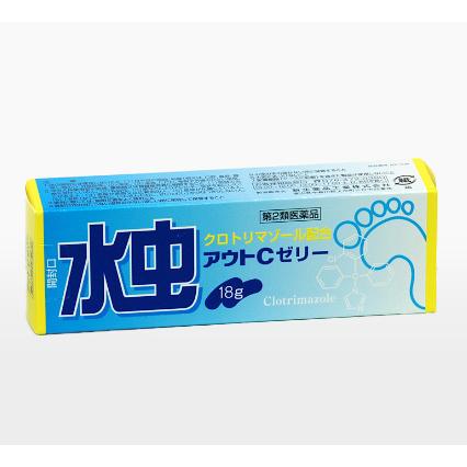 アウトcゼリー 18g 水虫 いんきん たむし ぜにたむし 白癬菌 かゆみ クロトリマゾール 置き薬 配置薬 日本ゼトック 第2類医薬品 001 くすりと酵素酢の健康学園 通販 Yahoo ショッピング