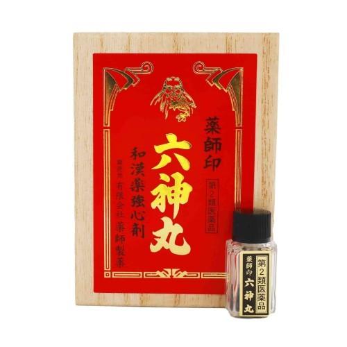 【第2類医薬品】薬師印六神丸（360粒） ろくしんがん 強心剤 牛黄 熊胆 動悸 息切れ 置き薬 配置薬 常備薬 廣貫堂 広貫堂 虔脩本方六神丸S 後継品 薬師製薬 富山｜fukai｜02